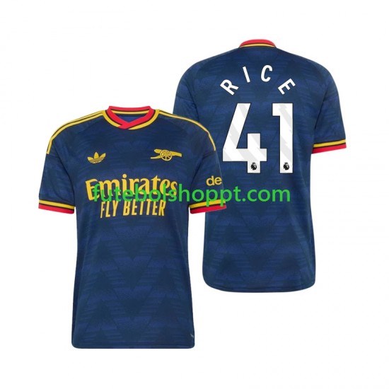Camisola Homem Arsenal Declan Rice 41 Alternativa Equipamento 2026-2027 Manga Curta