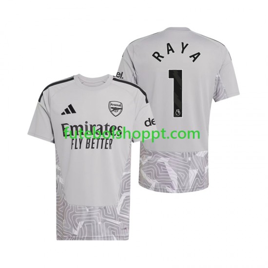 Camisola Homem Arsenal David Raya 1 Guarda-redes Principais Equipamento 2026-2027 Manga Curta