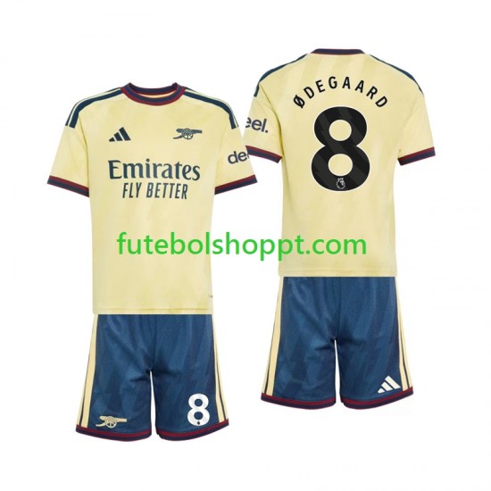 Camisola Júnior Arsenal Martin Odegaard 8 Terceiro Equipamento 2026-2027 Manga Curta