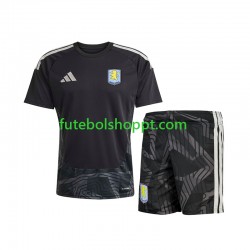 Camisola Júnior Aston Villa Guarda-redes Alternativa Equipamento 2026-2027 Manga Curta
