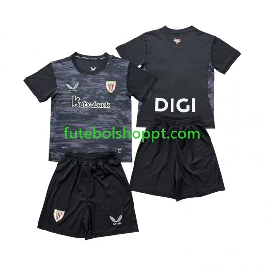 Camisola Júnior Athletic Bilbao Guarda-redes Principais Equipamento 2026-2027 Manga Curta