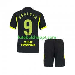 Camisola Júnior Atlético Madrid Alexander Sorloth 9 Alternativa Equipamento 2026-2027 Manga Curta