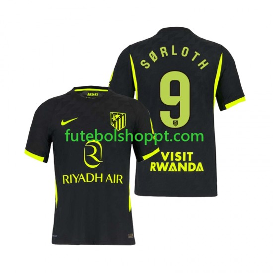 Camisola Homem Atlético Madrid Alexander Sorloth 9 Alternativa Equipamento 2026-2027 Manga Curta