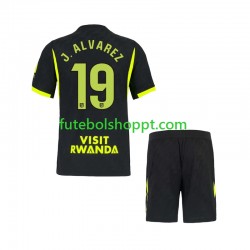 Camisola Júnior Atlético Madrid Julian Alvarez 19 Alternativa Equipamento 2026-2027 Manga Curta