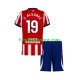 Camisola Júnior Atlético Madrid Julian Alvarez 19 Principais Equipamento 2026-2027 Manga Curta