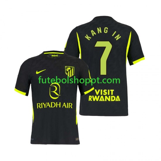 Camisola Homem Atlético Madrid Lee Kang-in 7 Alternativa Equipamento 2026-2027 Manga Curta