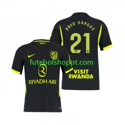Camisola Homem Atlético Madrid Obed Vargas 21 Alternativa Equipamento 2026-2027 Manga Curta