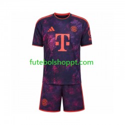 Camisola Júnior Bayern de Munique Terceiro Equipamento 2026-2027 Manga Curta