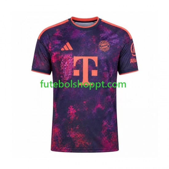 Camisola Homem Bayern de Munique Terceiro Equipamento 2026-2027 Manga Curta