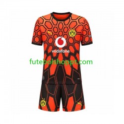 Camisola Júnior Borussia Dortmund Guarda-redes Principais Equipamento 2026-2027 Manga Curta