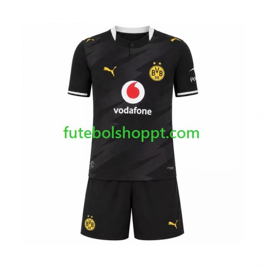Camisola Júnior Borussia Dortmund Alternativa Equipamento 2026-2027 Manga Curta