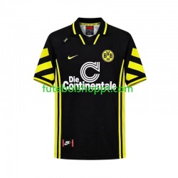 Camisola Homem Borussia Dortmund 1996 Retro Alternativa Equipamento Manga Curta