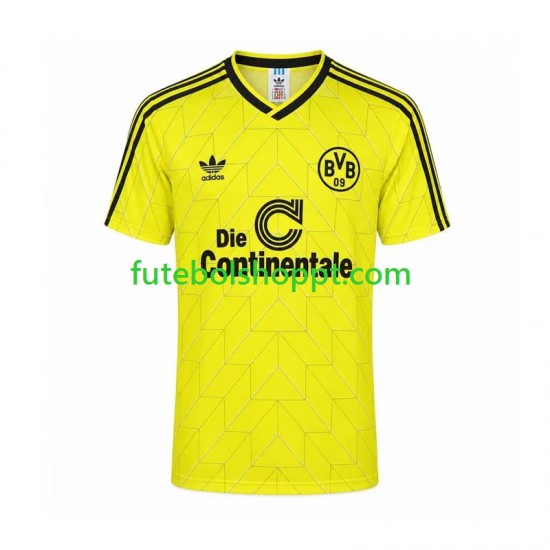 Camisola Homem Borussia Dortmund Retro Principais Equipamento 1998 Manga Curta