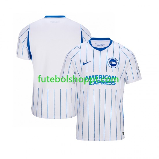 Camisola Homem Brighton Hove Albion Alternativa Equipamento 2026-2027 Manga Curta