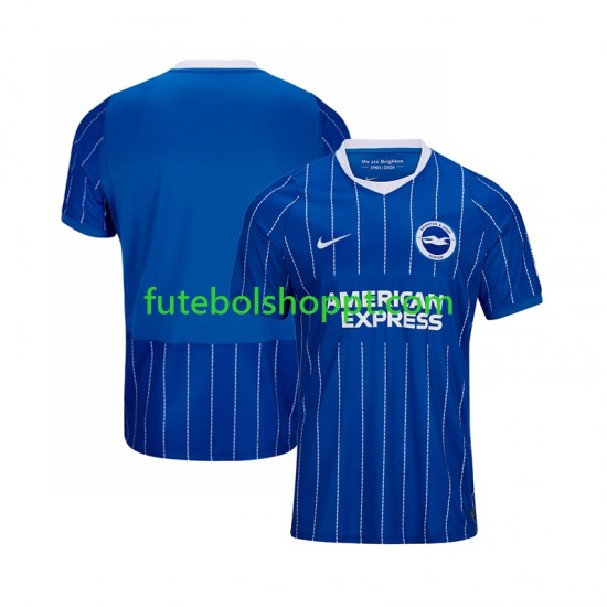 Camisola Homem Brighton Hove Albion Principais Equipamento 2026-2027 Manga Curta