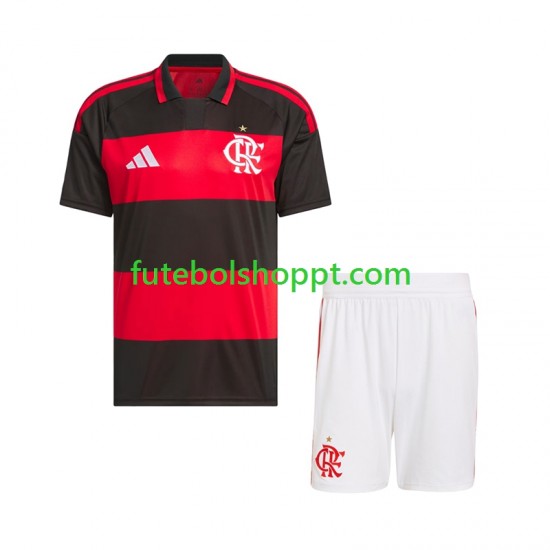 Camisola Júnior CR Flamengo Principais Equipamento 2026-2027 Manga Curta