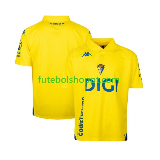 Camisola Homem Cádiz CF Principais Equipamento 2026-2027 Manga Curta