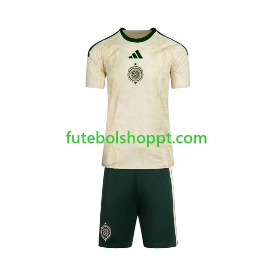 Camisola Júnior Celtic FC Terceiro Equipamento 2026-2027 Manga Curta