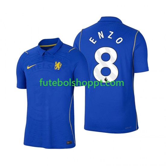 Camisola Homem Chelsea Enzo Fernandez 8 Principais Equipamento 2026-2027 Manga Curta