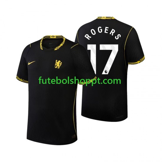 Camisola Homem Chelsea Morgan Rogers 17 Alternativa Equipamento 2026-2027 Manga Curta