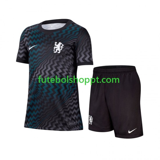 Camisola Júnior Chlesea Guarda-redes Principais Equipamento 2026-2027 Manga Curta