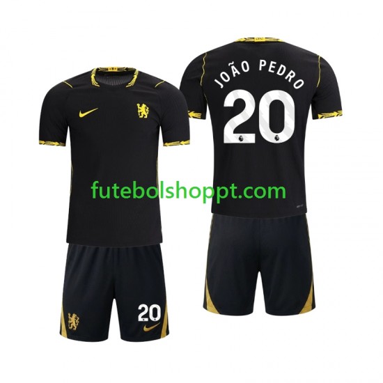 Camisola Júnior Chlesea Joao Pedro 20 Alternativa Equipamento 2026-2027 Manga Curta