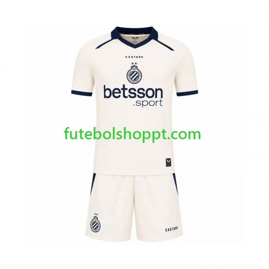 Camisola Júnior Club Brugge Alternativa Equipamento 2026-2027 Manga Curta