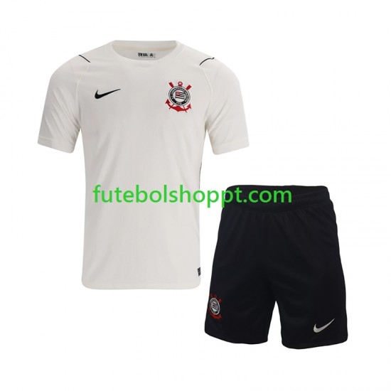 Camisola Júnior Corinthians Principais Equipamento 2026-2027 Manga Curta