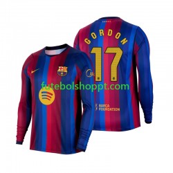 Camisola Homem FC Barcelona Anthony Gordon 17 Principais Equipamento 2026-2027 Manga Comprida