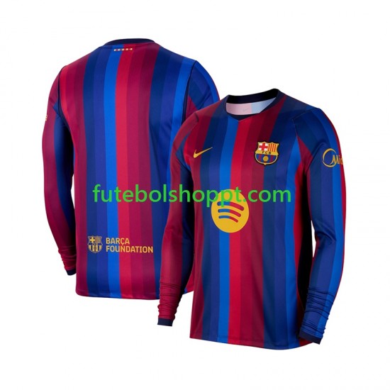 Camisola Homem FC Barcelona Principais Equipamento 2026-2027 Manga Comprida