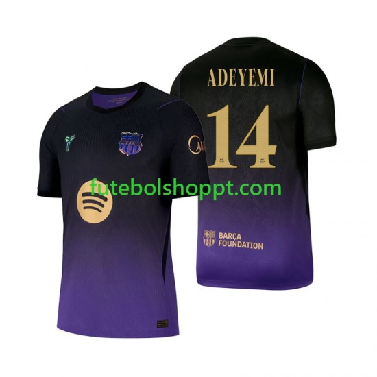 Camisola Homem FC Barcelona Karim Adeyemi 14 Alternativa Equipamento 2026-2027 Manga Curta