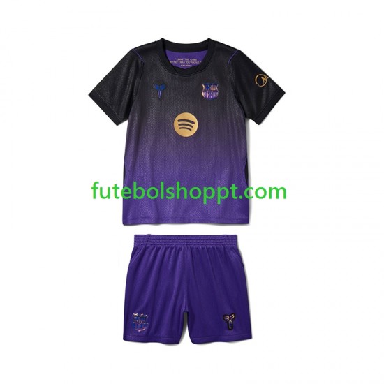 Camisola Júnior FC Barcelona Alternativa Equipamento 2026-2027 Manga Curta