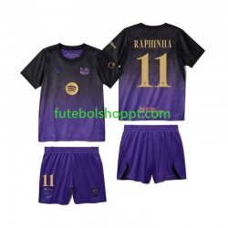 Camisola Júnior FC Barcelona Raphinha 11 Alternativa Equipamento 2026-2027 Manga Curta