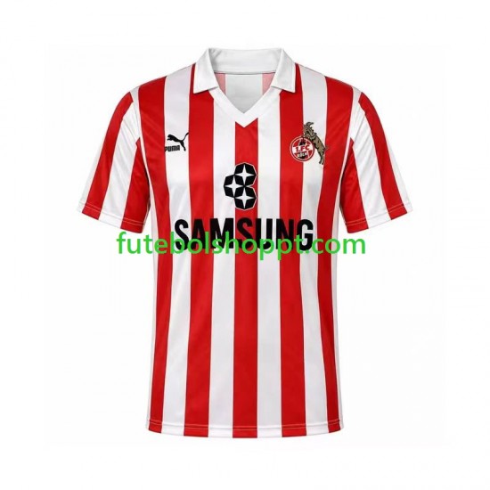 Camisola Homem FC Köln 1988 1989 Retro Terceiro Equipamento Manga Curta