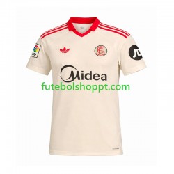 Camisola Homem Sevilla FC Retro Principais Equipamento 2025-2026 Manga Curta