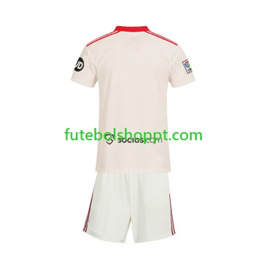 Camisola Júnior Sevilla FC Retro Principais Equipamento 2025-2026 Manga Curta