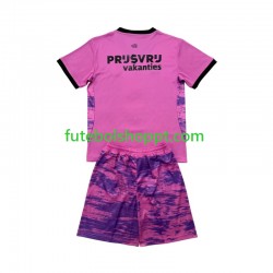 Camisola Júnior Feyenoord Rotterdam Guarda-redes Terceiro Equipamento 2026-2027 Manga Curta