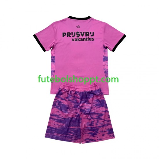Camisola Júnior Feyenoord Rotterdam Guarda-redes Terceiro Equipamento 2026-2027 Manga Curta