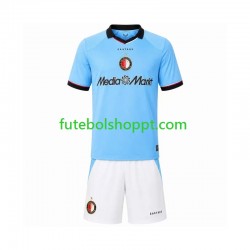 Camisola Júnior Feyenoord Rotterdam Alternativa Equipamento 2026-2027 Manga Curta