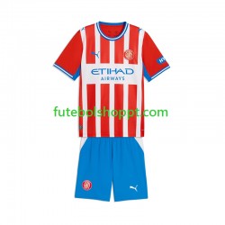 Camisola Júnior Girona Principais Equipamento 2026-2027 Manga Curta