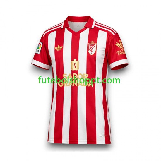 Camisola Homem Granada Retro Principais Equipamento 2025-2026 Manga Curta