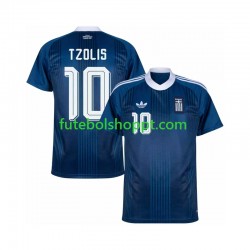 Camisola Homem Grécia Christos Tzolis 17 Alternativa Equipamento 2026-2027 Manga Curta