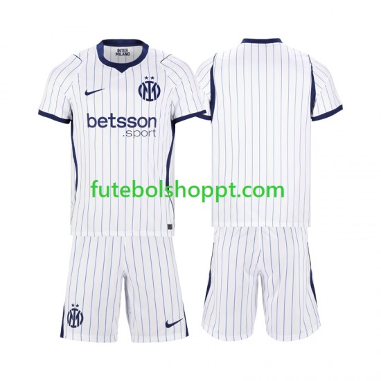 Camisola Júnior Inter de Milão Alternativa Equipamento 2026-2027 Manga Curta