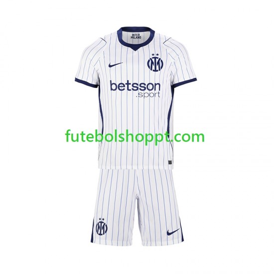 Camisola Júnior Inter de Milão Alternativa Equipamento 2026-2027 Manga Curta