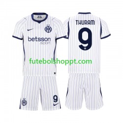 Camisola Júnior Inter de Milão Marcus Thuram 9 Alternativa Equipamento 2026-2027 Manga Curta