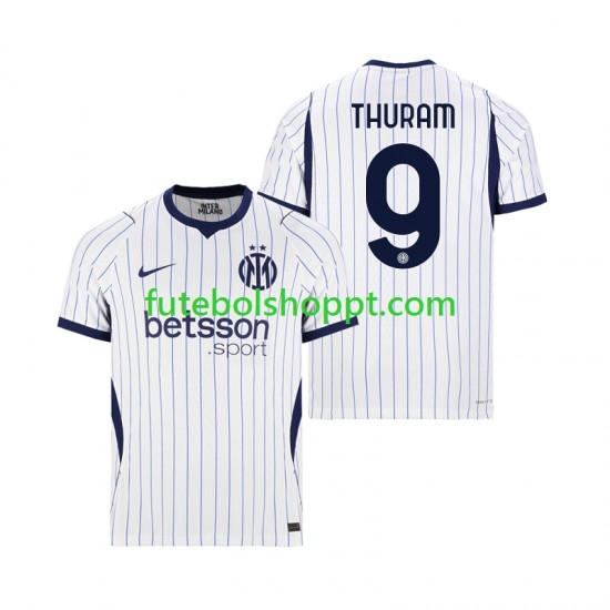 Camisola Homem Inter de Milão Marcus Thuram 9 Alternativa Equipamento 2026-2027 Manga Curta
