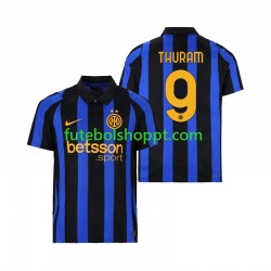 Camisola Homem Inter de Milão Marcus Thuram 9 Principais Equipamento 2026-2027 Manga Curta