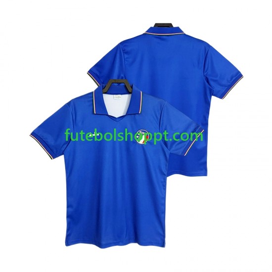 Camisola Homem Itália Retro Principais Equipamento 1990 Manga Curta