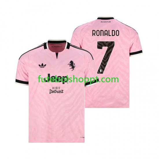 Camisola Homem Juventus Cristiano Ronaldo 7 Alternativa Equipamento 2026-2027 Manga Curta