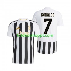 Camisola Homem Juventus Cristiano Ronaldo 7 Principais Equipamento 2026-2027 Manga Curta
